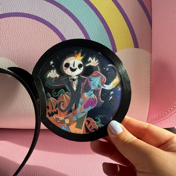 Disney Nightmare Before Christmas Lenticular Ears, handmade by Lisa Penney - Picture 5 of 7